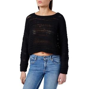 Pinko TELOPEA Drop Stitch en MOSSA-serie, Z99_Zwart Sedan, L