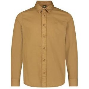 Lee - Patch - Overhemd - Buffalo - 100% Katoen, Normale Pasvorm, Lange Mouwen