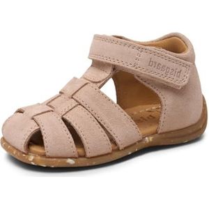 Bisgaard Kinderminiletten/loopschoenen/sandalen CARLY bruin suède, Rosé, 22 EU