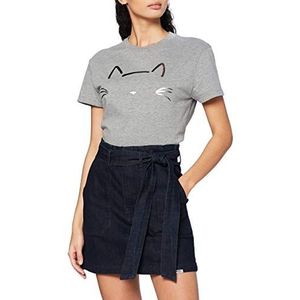 Lee Cooper Dames Paperbag Jeans Shirt Rok