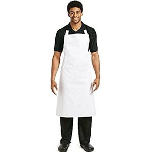 Whites Chefs Kleding Schort Polycotton Wit Extra Grote Keuken Catering