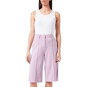 ICHI IHSIMONSE SHODames chino shorts bermuda korte broek met riemlussen regular fit, Lavender Mist (163307), S