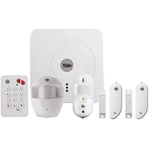Yale - Smart Home Alarmsysteem Camera kit - SR-3200i - Wit - Draadloos - Starterskit + Camera