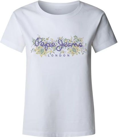 Pepe Jeans - Ava - T-shirt - Kleur - 100% Katoen