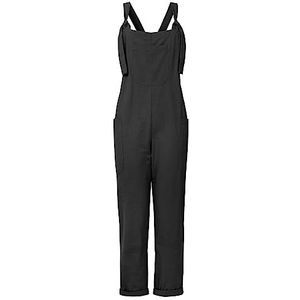 Joe Browns Comfortabele jumpsuit voor dames met strikband en wijde pijpen recht, zwart, 8, Zwart, 34