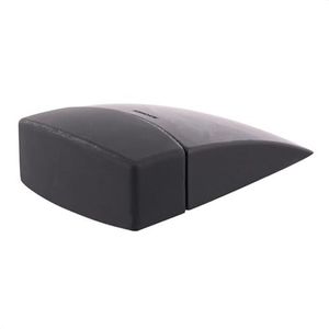 WAGNER vloerdeurstopper BLACK DELUXE, Ø 70 x 40 x 20 mm, hoogwaardige kunststof, hoogglans zwart, zelfklevend, zonder resten te verwijderen - 15515011