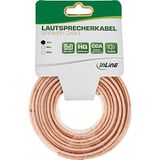 Luidsprekerkabel CCA 2 x 2,5mm2 - Transparant - 10 meter