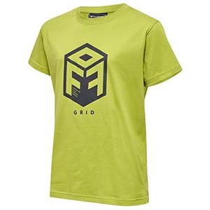 hummel hmlOFFGRID katoenen jersey S/S Kids