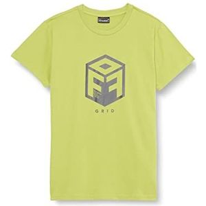 hummel Unisex Hmloffgrid Cotton Jersey S/S Kids T-shirt voor kinderen