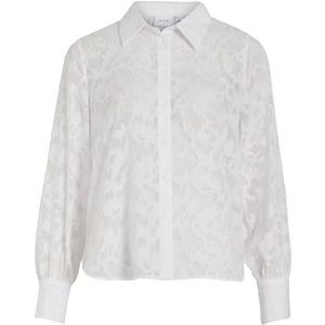 VIFLEMA New L/S Shirt - NOOS, wit (bright white), 40