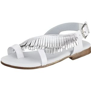 Primigi Babil, flip-flops voor meisjes, wit-zilver, 29 EU, Wit Zilver