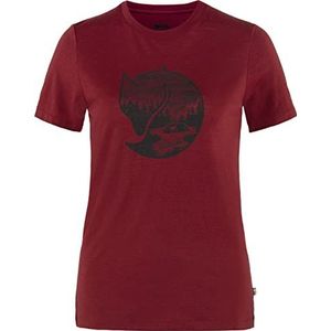 FJÄLLRÄVEN Abisko Wool Fox SS W T-shirt voor dames