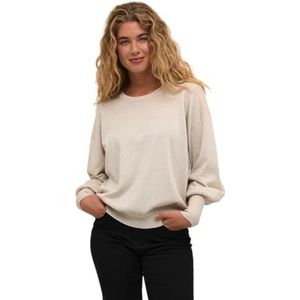 Gebreide Trui - Effen - Knitwear - Ronde Hals - Lange Mouw