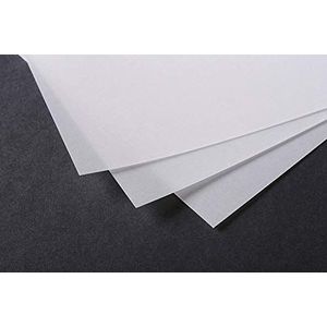 Clairefontaine - Ref 975127C - Traceerpapier (10 vellen) - 50x65cm formaat, 180g, hoge transparantie, glad oppervlak, zuurvrij, afdrukbaar - Geschikt voor inkt, marker en potlood