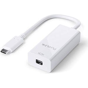 PureLink IS210 USB-C naar Mini DisplayPort Adapter - 4K60 - iSerie 0,10m, wit