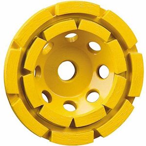 DEWALT DW4774 4-1/2-Inch Double-Row Diamond-Cup Grinding-Wheel