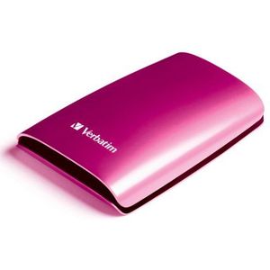 Verbatim 47642 500GB externe harde schijf (6,3 cm (2,5 inch), 5400 rpm, 8 MB cache, USB) roze