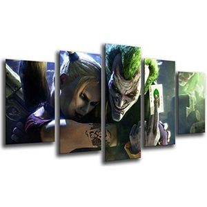 Fotodruk El Joker, Batman, totale grootte: 165 x 62 cm XXL