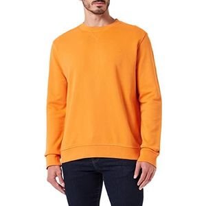 camel active Sweatshirt voor heren 409445/7W00, Sun Oranje, S