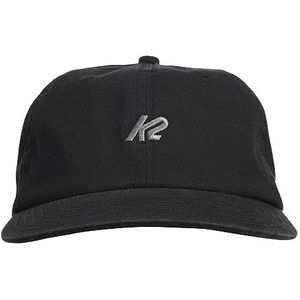 K2 Snow Unisex Cappy Unstructured Hat Black, 20H1200, zwart, Eén maat