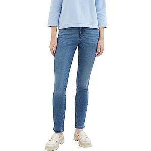 TOM TAILOR Alexa Slim Jeans voor dames, 10280-light Stone Wash Denim, 32W x 30L