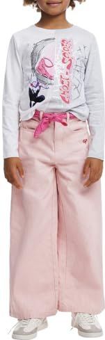 Desigual - Wide Leg - Lange Broek - Gemêleerd - Met Voor- en Achterzakken