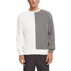 edc by ESPRIT Sweat in Color-Block-look, off-white, L