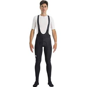 SPORTFUL Klassieke bibtight leggings voor heren, Zwart, L
