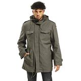 Brandit BW Parka Flag, maat 46 tot 64, olijf, S