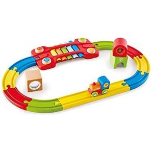 Hape Treinbaan Met Trein En Xylofoon 14-delig