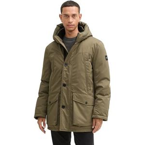 TOM TAILOR Heren 1041321 jas, 11848-Jungle Soil Green, XXL, 11848 - Jungle Soil Groen, XXL