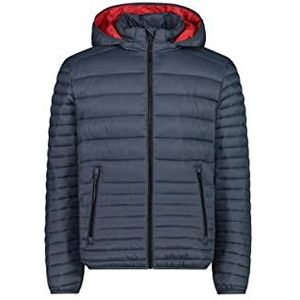 CMP - Man Jacket Snaps Hood, Man, Titanio, 52