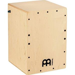 Meinl Percussion Pickup Jam Cajon Instrument/trommel voor kinderen en volwassenen met pick-up - trommelkist/drumbox met snare en basgeluid - geen cajon bouwpakket - Baltic Birch frontplaat (PJC50B)