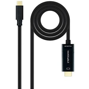 Monkey Ladder USB-C naar HDMI-converterkabel, zwart, 3 m