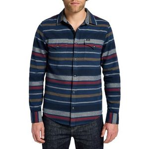 Lee Clean Western shirt voor heren, Mood Indigo, M