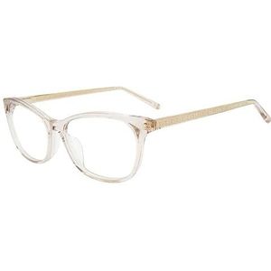 Escada VESD03 bril, glanzend beige, 53 voor dames, glanzend beige