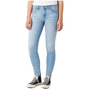 Wrangler Skinny jeans voor dames, Witte Ruis, 25W x 32L