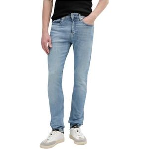 Calvin Klein - Skinny Fit Jeans - Denim Light - Stretchmateriaal - Riemlussen