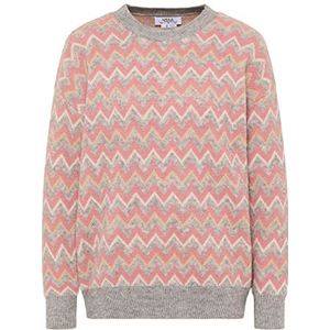 ALARY Gebreide damestrui 15525117-AL01, roze meerkleurig, XS/S, Roze, meerkleurig., XS/S