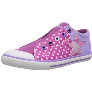 s.Oliver 44207 meisjes sneakers, Pink Fuxia kam 599., 31 EU