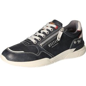 MUSTANG Herensneakers, Donkerblauw, 42 EU