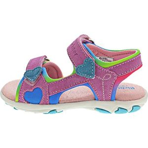 Richter Kinderschuhe Jongens meisjes Dora Sandaal, Rozet/Multic/Light, 27 EU, Rozet Multic Light, 27 EU