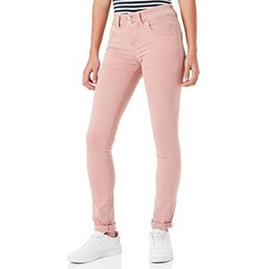 LTB Jeans Dames Molly M Jeans, Dust Roze Clay Wash 53725, 29W x 36L