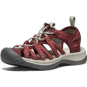 KEEN dames whisper sandaal, Rode Cayenne Fired Brick, 35 EU