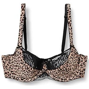 Sans Complexe Nour BH, dierenprint, 95C voor dames, Dierendruk, 80C