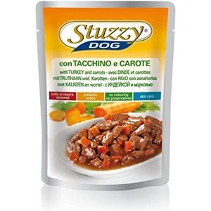 Stuzzy Dog kalkbak en wortels, 24 stuks (24 x 100 g)