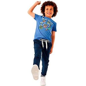 Garcia Kids Jongens T-shirt met korte mouwen, Blue Bird, 128/134, Blue Bird., 128 cm
