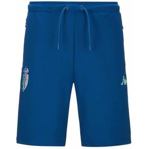 AS Monaco - Atrin 2023/24 - Korte Broek - Blauw - Herenshort van Polyester
