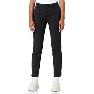 Love Moschino Rubber label dames casual broek, zwart., 42