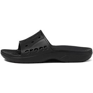 Crocs Unisex Via Slide sandaal, zwart, 9 UK, Zwart, 42/43 EU